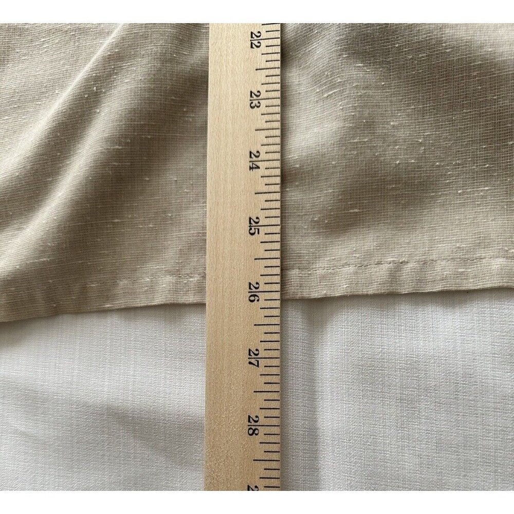 Carl Michaels Tan Short Sleeve Men's 2 Pocket Shirt SZ Large Vintage - Picture 6 of 8